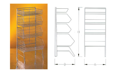 avanticassa display basket